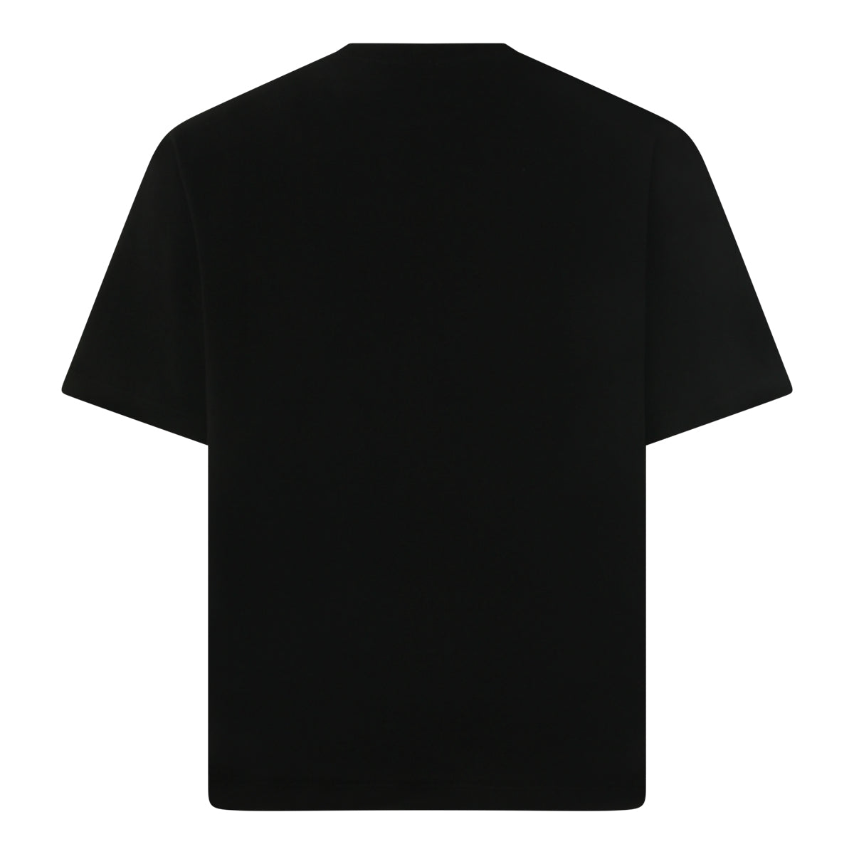 BLACK COTTON T-SHIRT