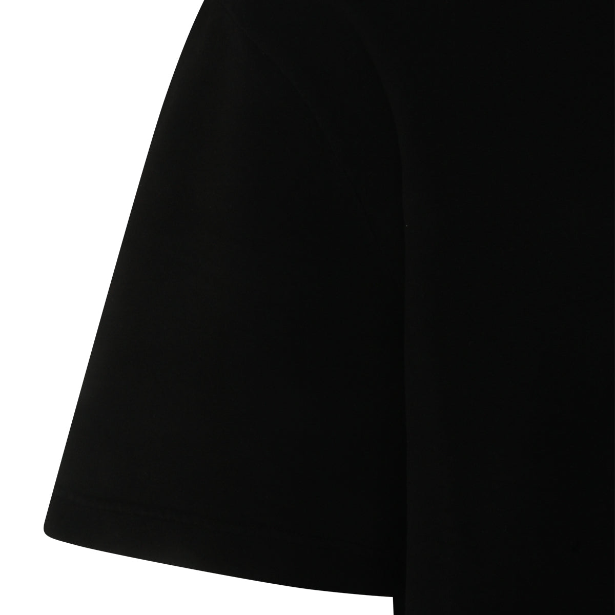 BLACK COTTON T-SHIRT
