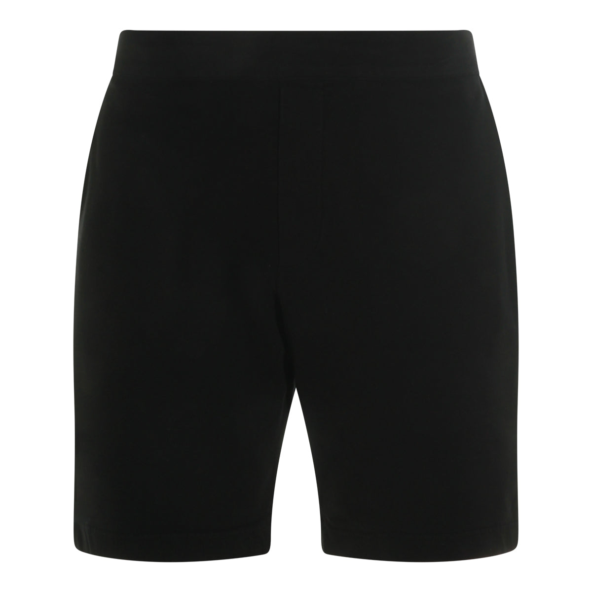 BLACK COTTON SHORTS