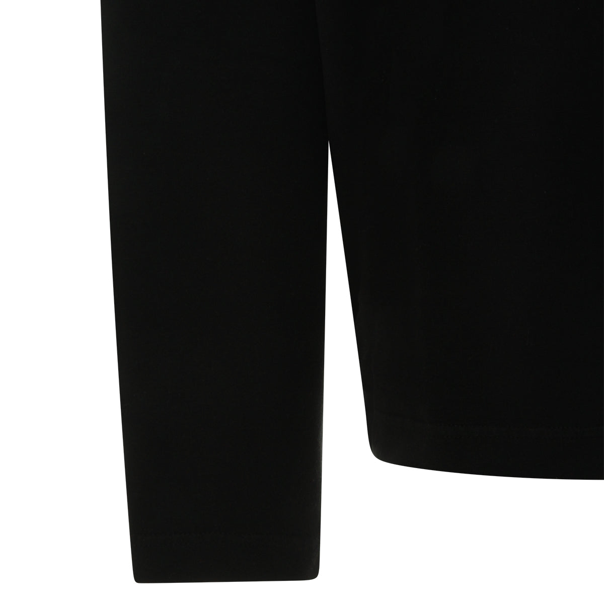BLACK COTTON SWEATSHIRT