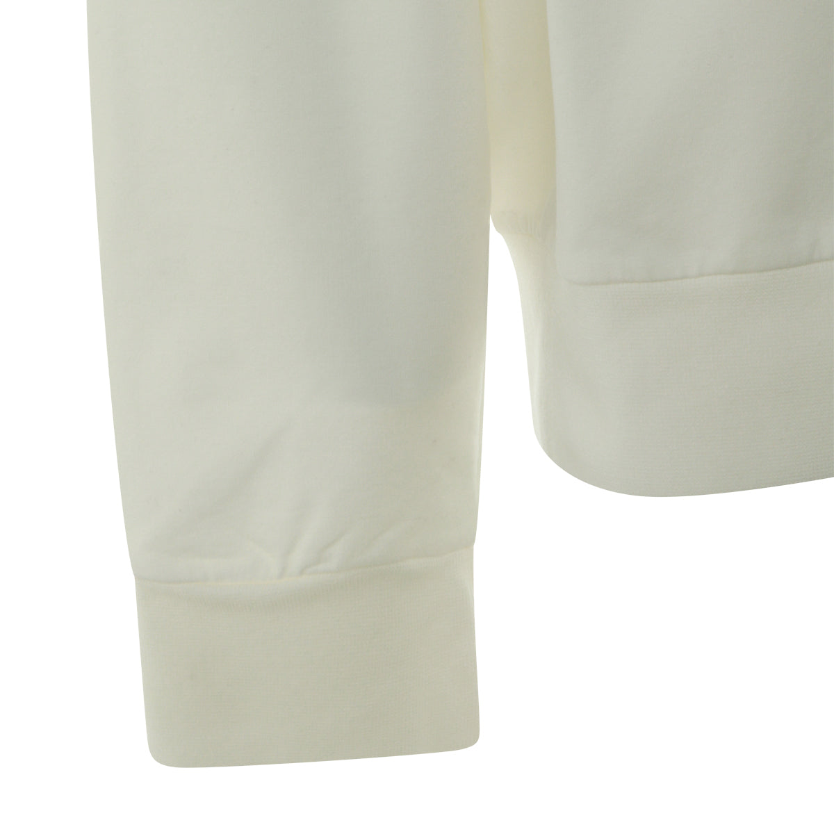 IVORY COTTON SWEATSHIRT