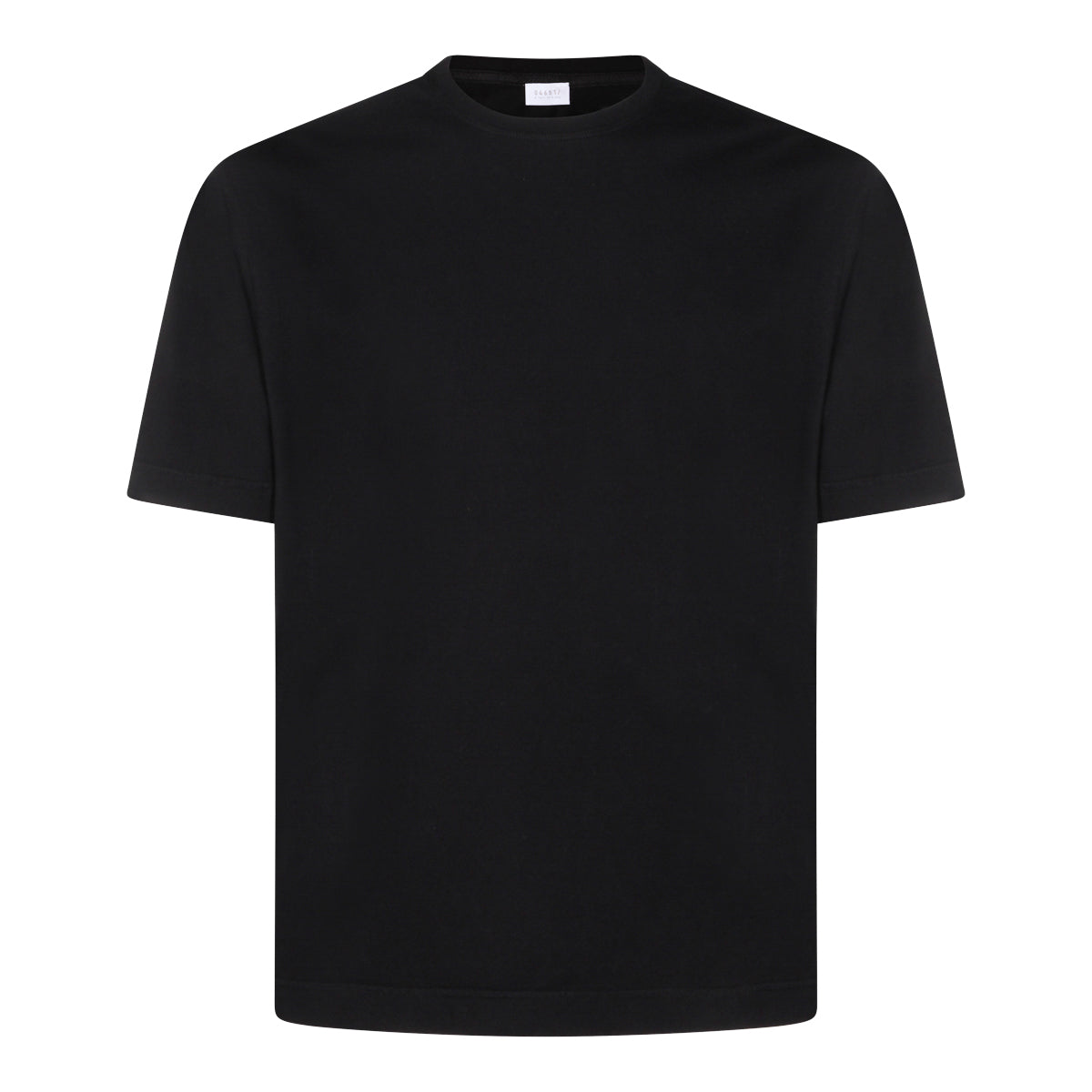 BLACK COTTON T-SHIRT