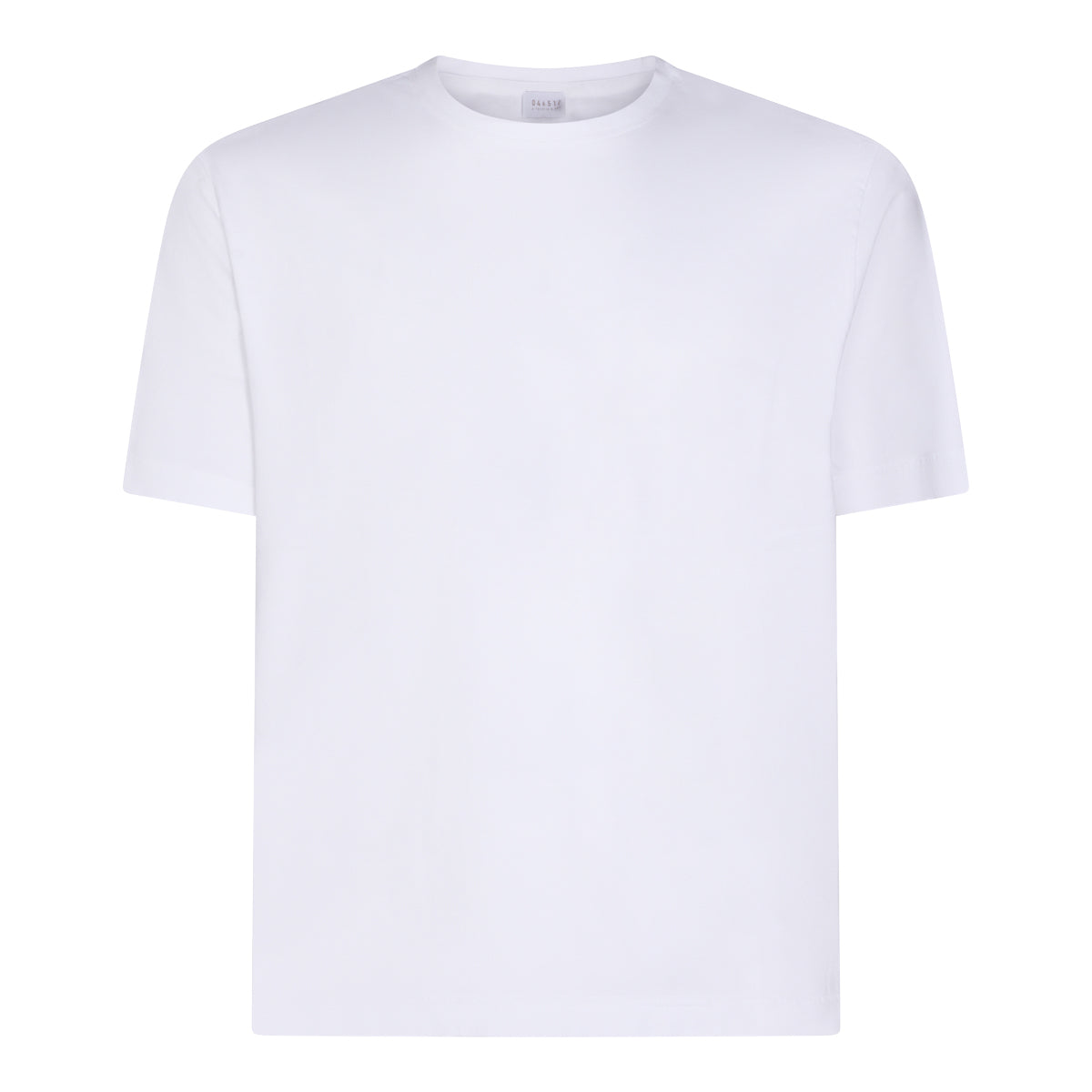 WHITE COTTON T-SHIRT