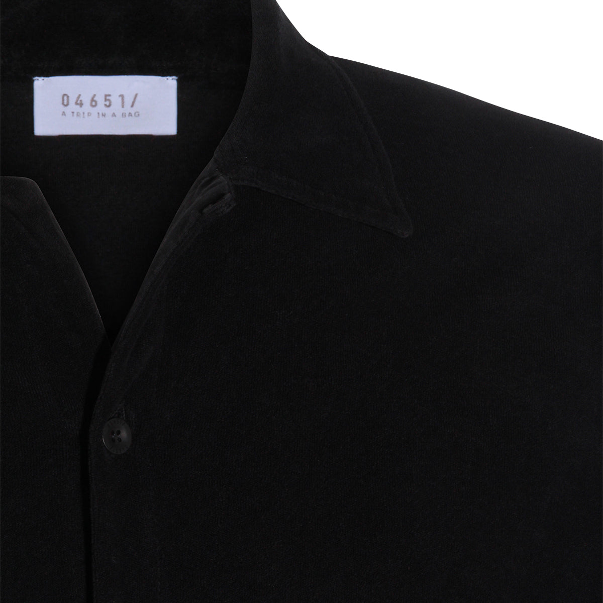 BLACK COTTON SHIRT