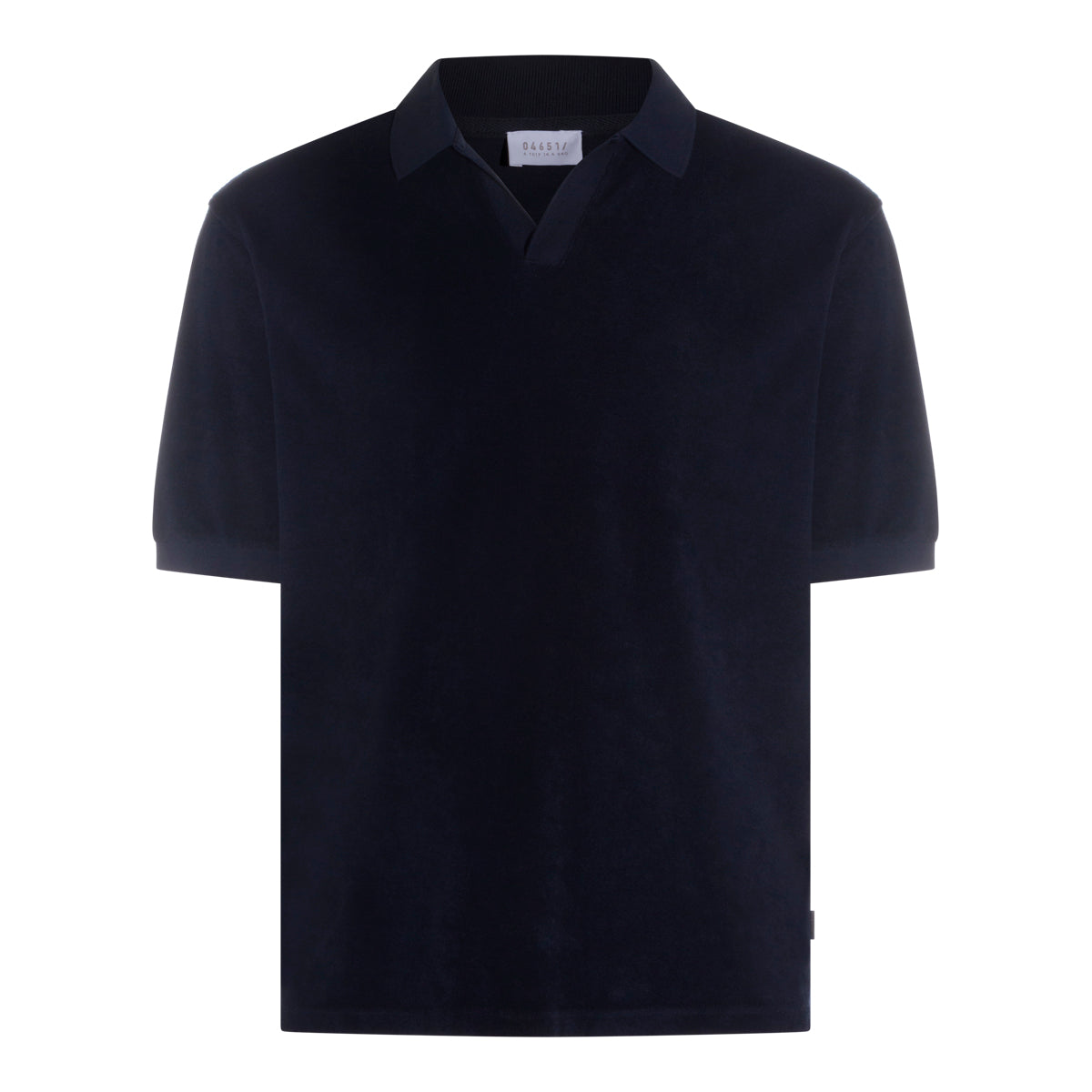 NAVY COTTON POLO SHIRT