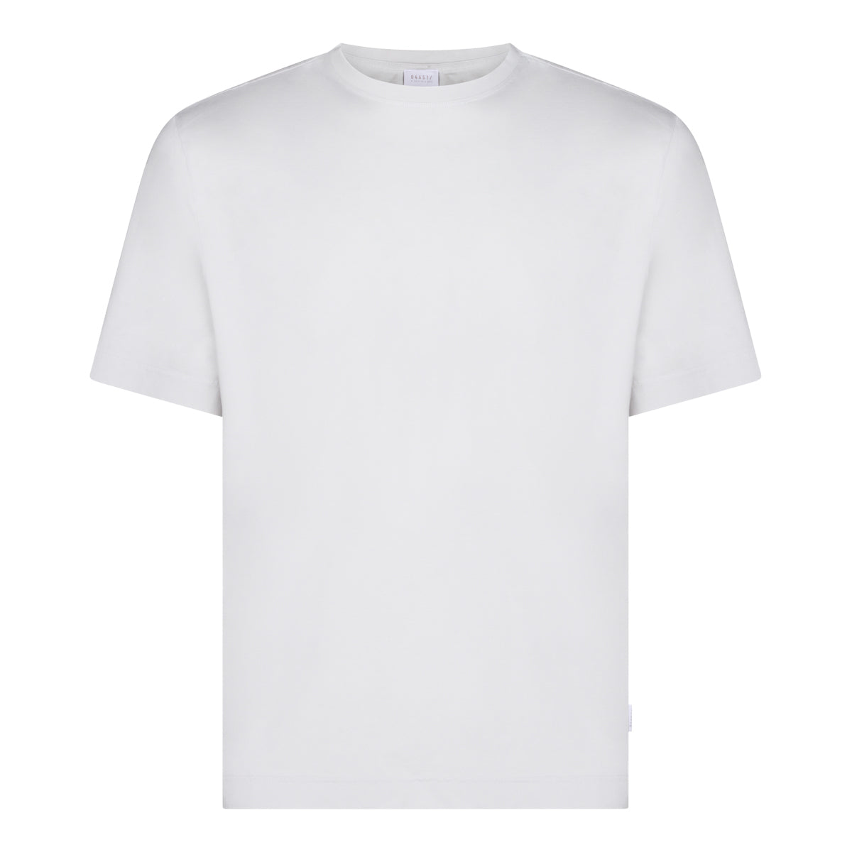 LIGHT GREY COTTON T-SHIRT
