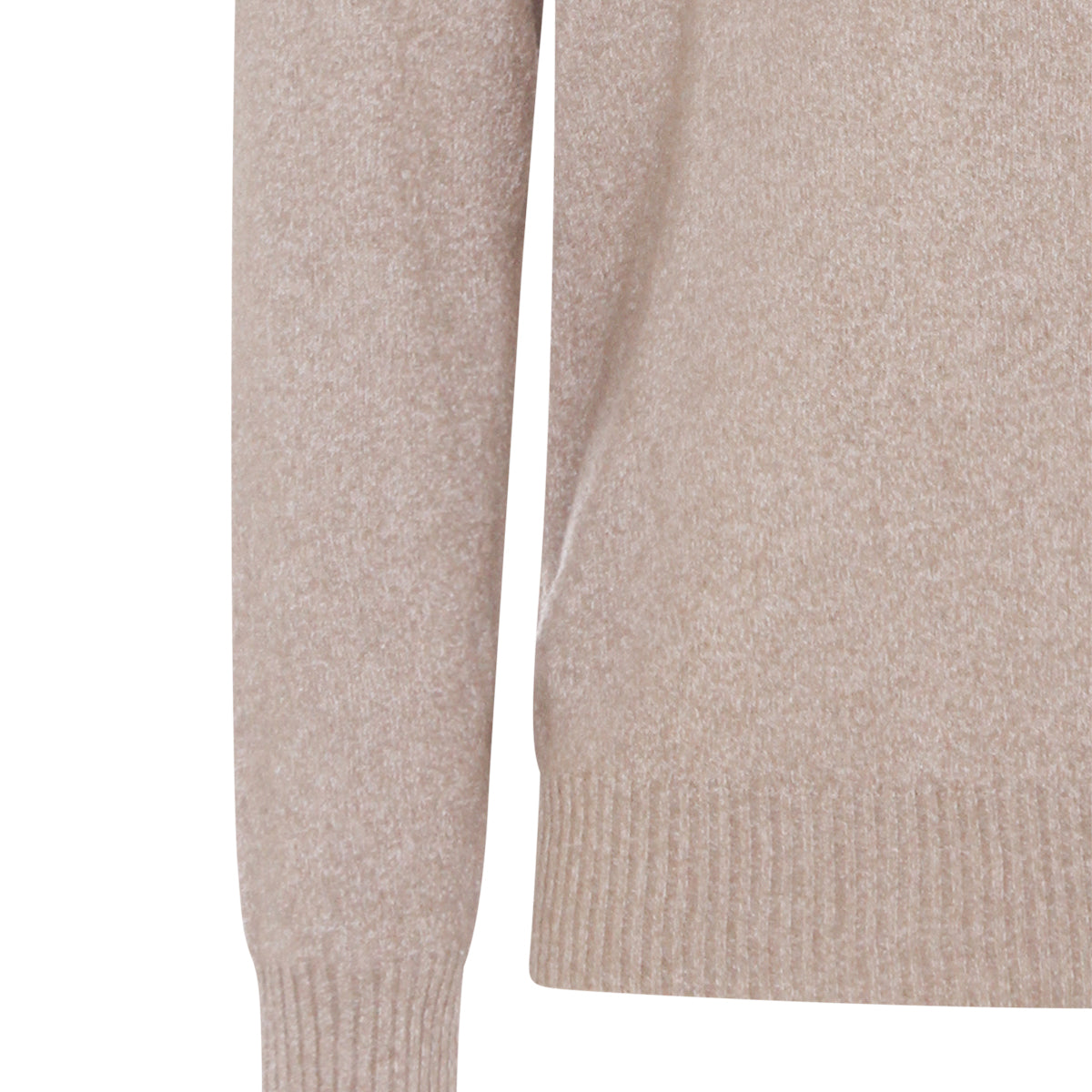 TAUPE COTTON KNITWEAR