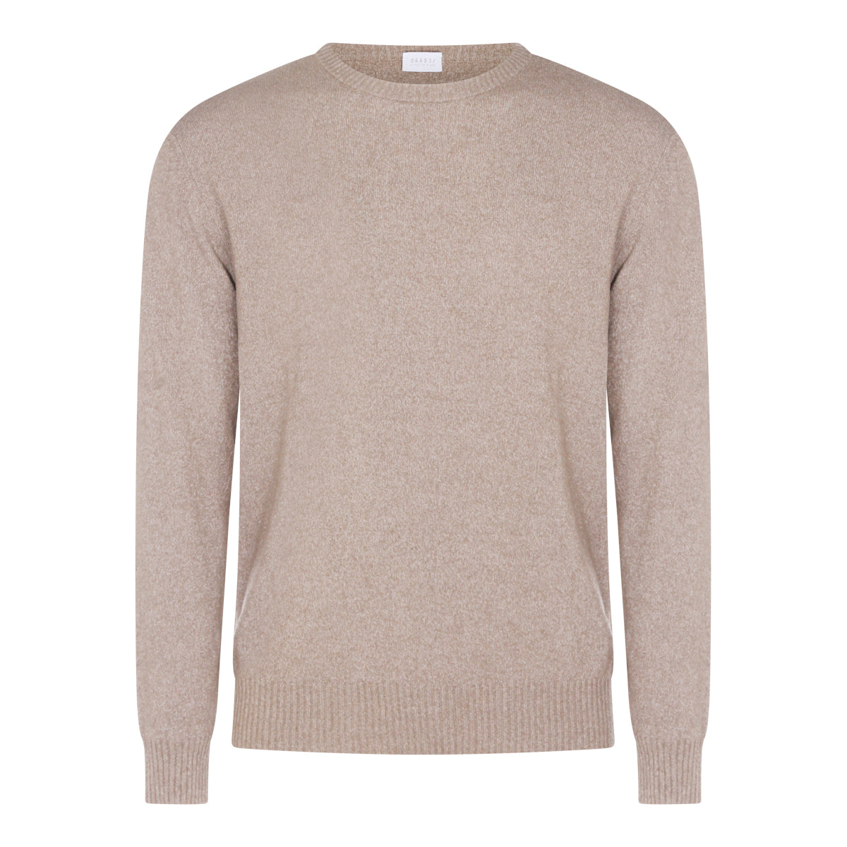 TAUPE COTTON KNITWEAR
