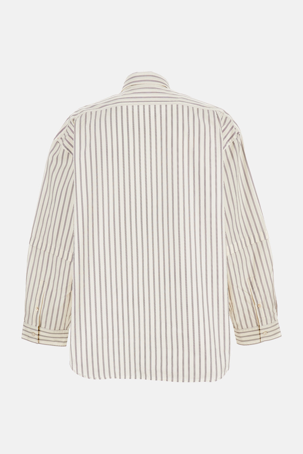 DOUBLE-SLEEVE STRIPE SHIRT