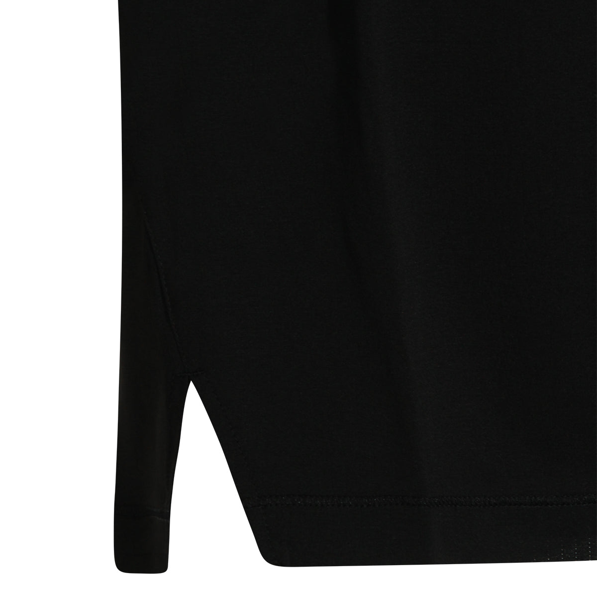 BLACK COTTON T-SHIRT