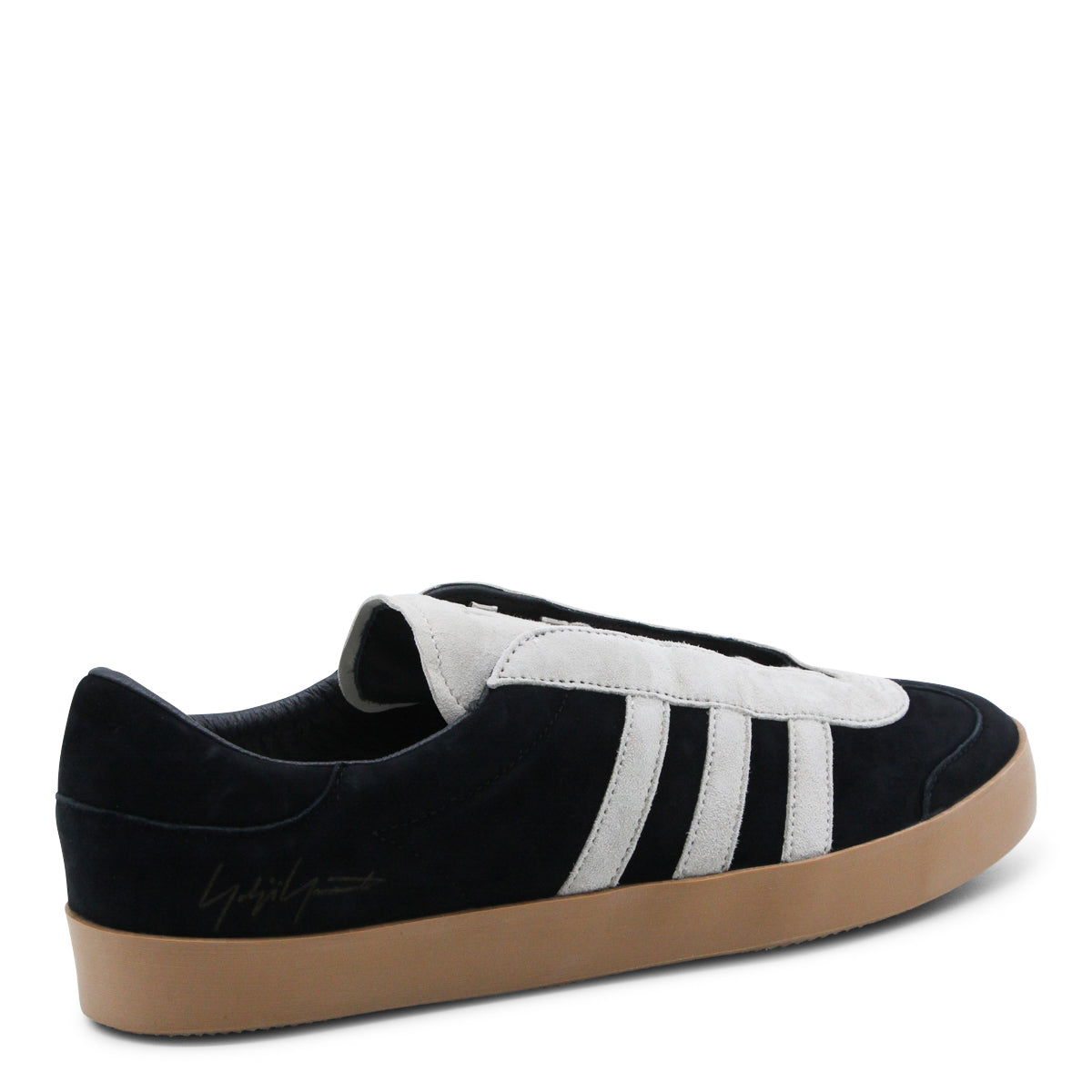BLACK LEATHER SNEAKERS