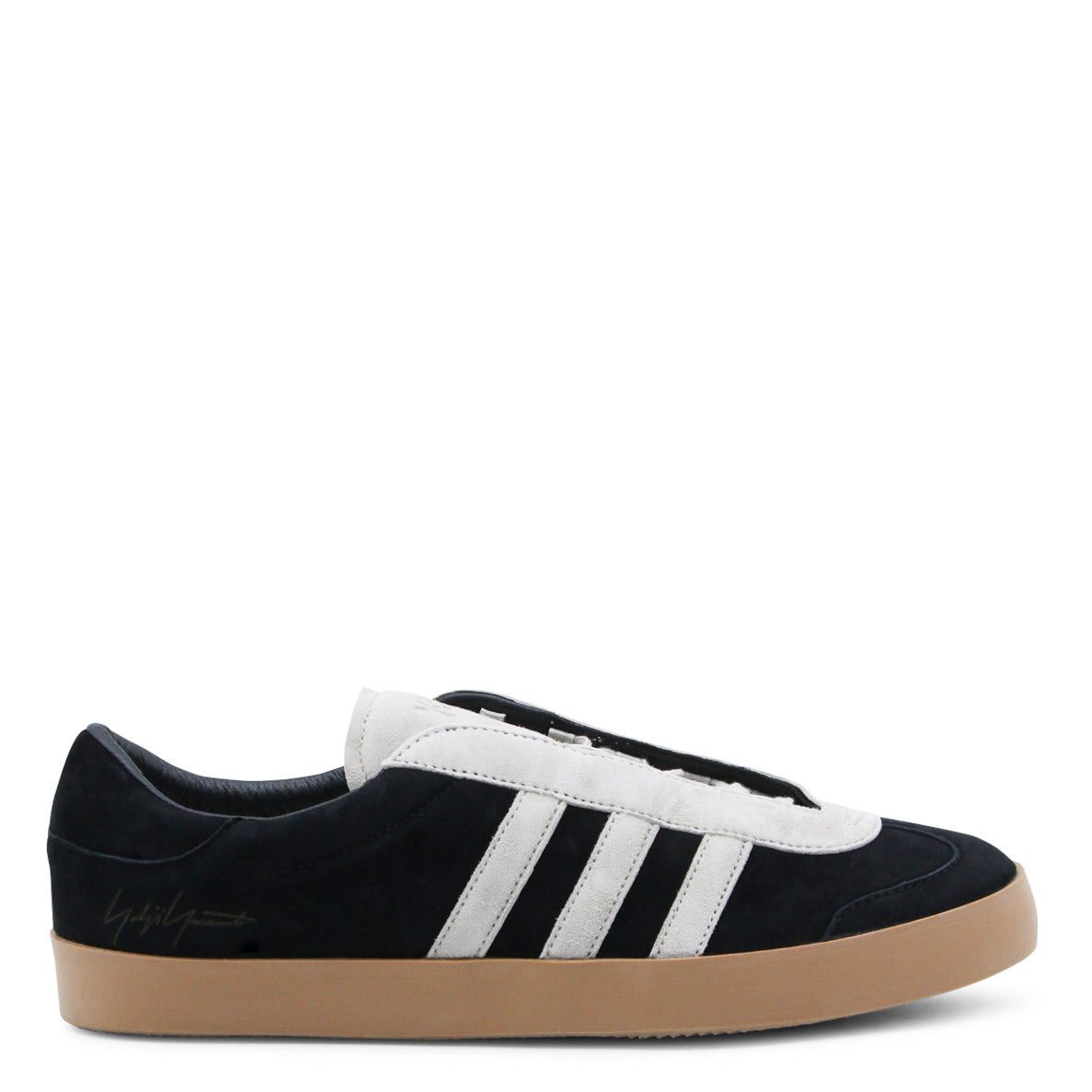 BLACK LEATHER SNEAKERS