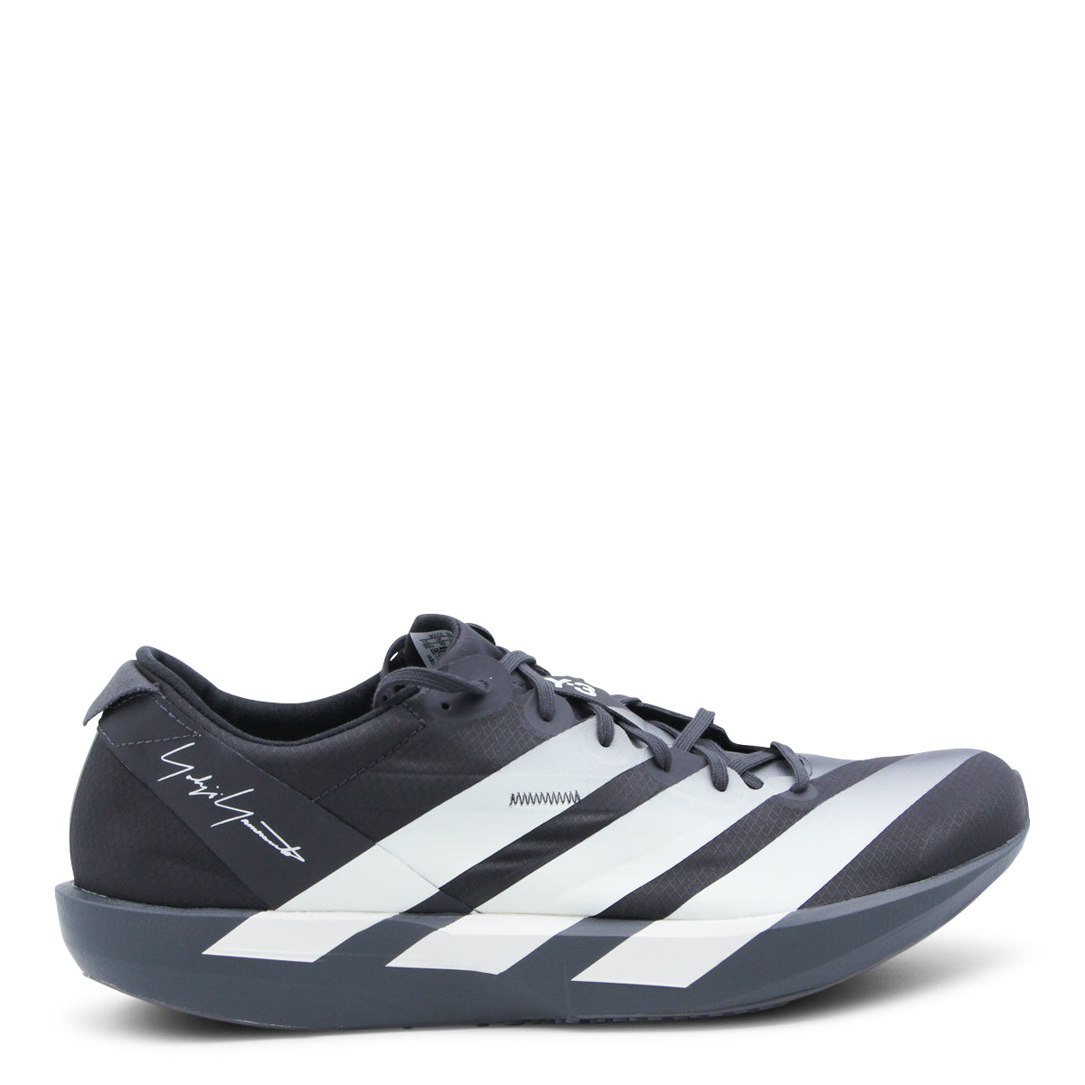 BLACK AND WHITE LEATHER SNEAKERS