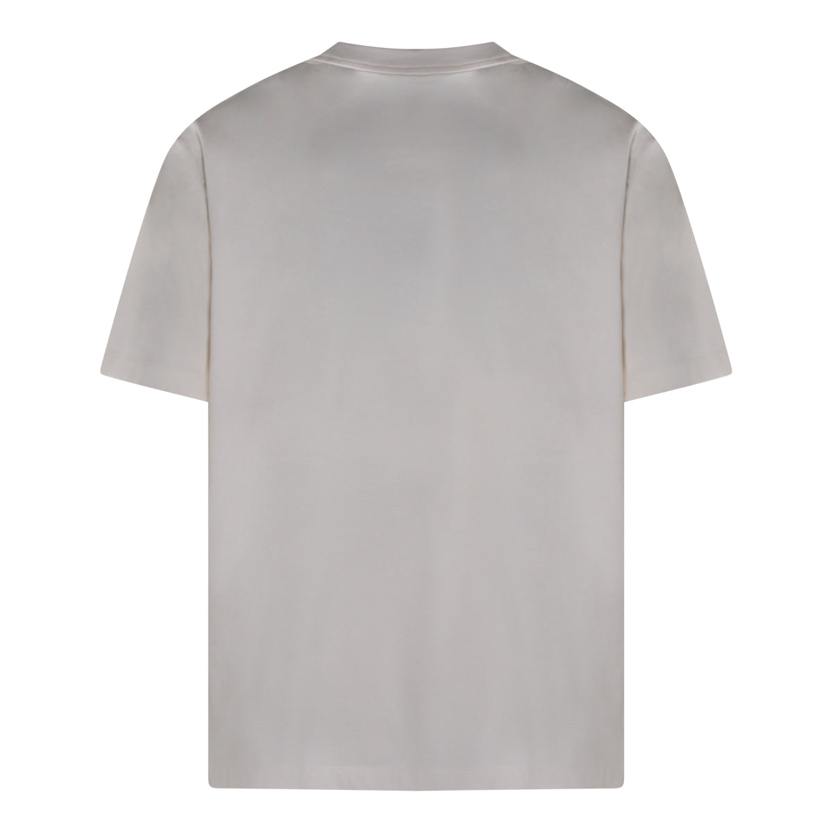 WHITE COTTON T-SHIRT