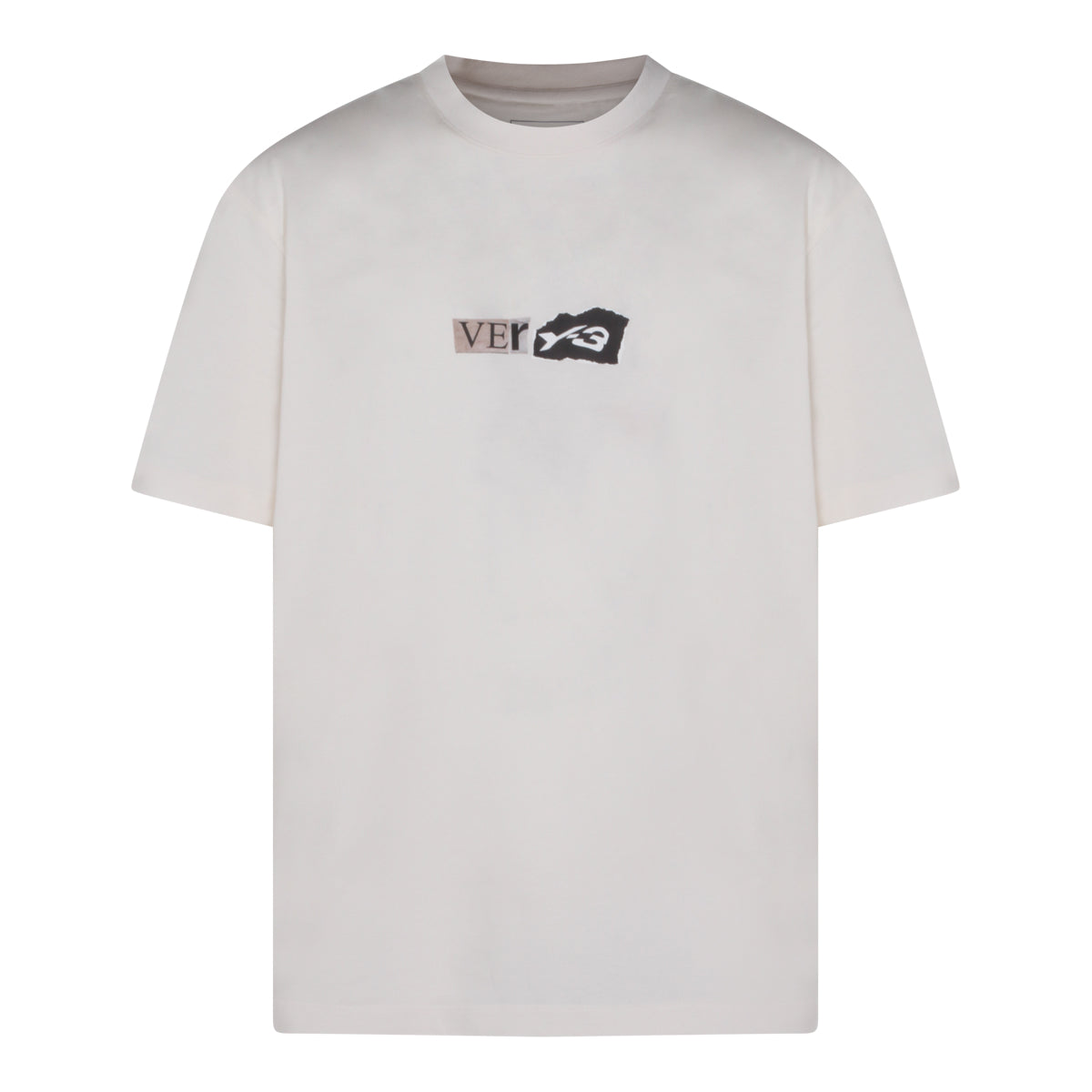 WHITE COTTON T-SHIRT