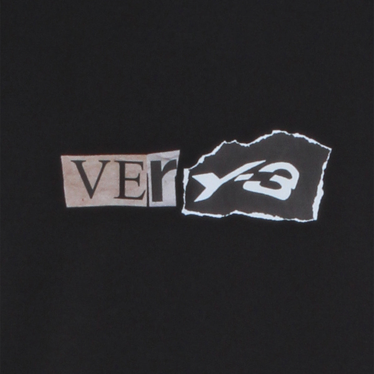 BLACK COTTON T-SHIRT