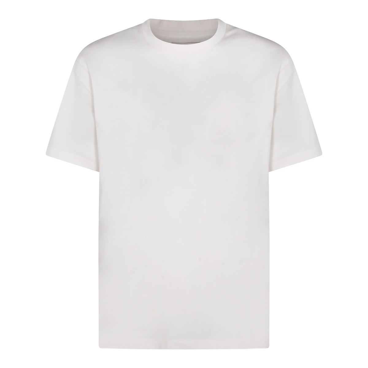 WHITE COTTON T-SHIRT