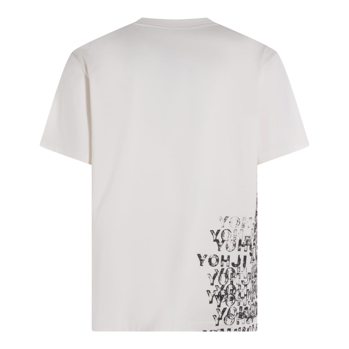 WHITE COTTON T-SHIRT