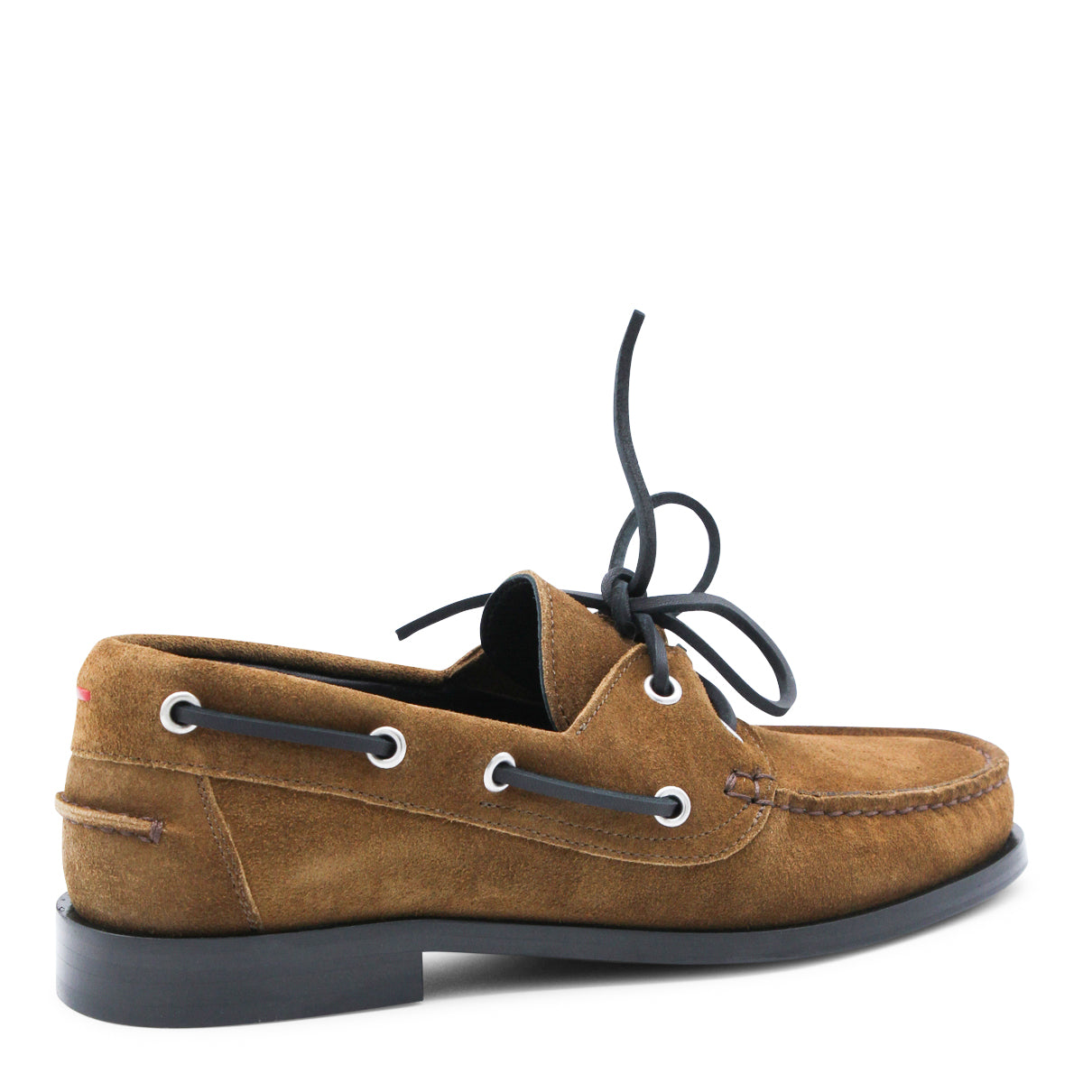 TOBACCO LEATHER LAOFERS