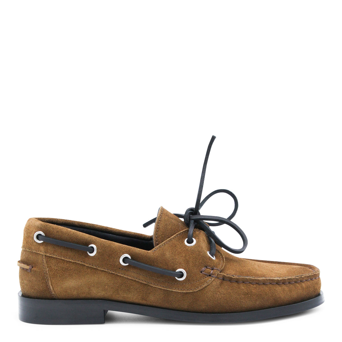 TOBACCO LEATHER LAOFERS