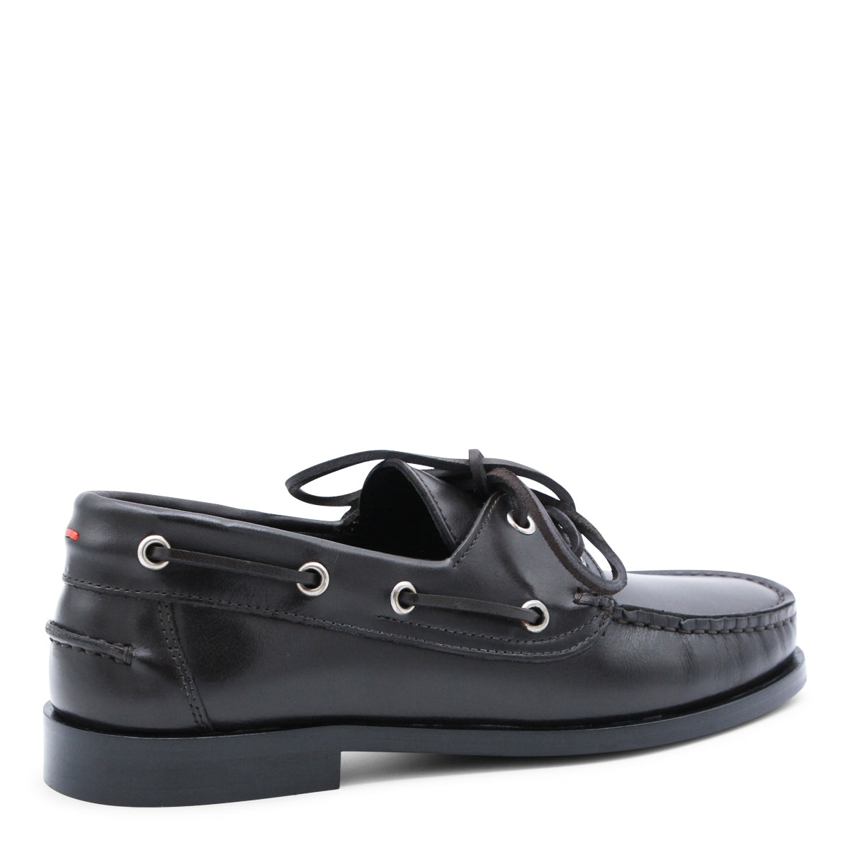 DARK BROWN LEATHER LOAFERS
