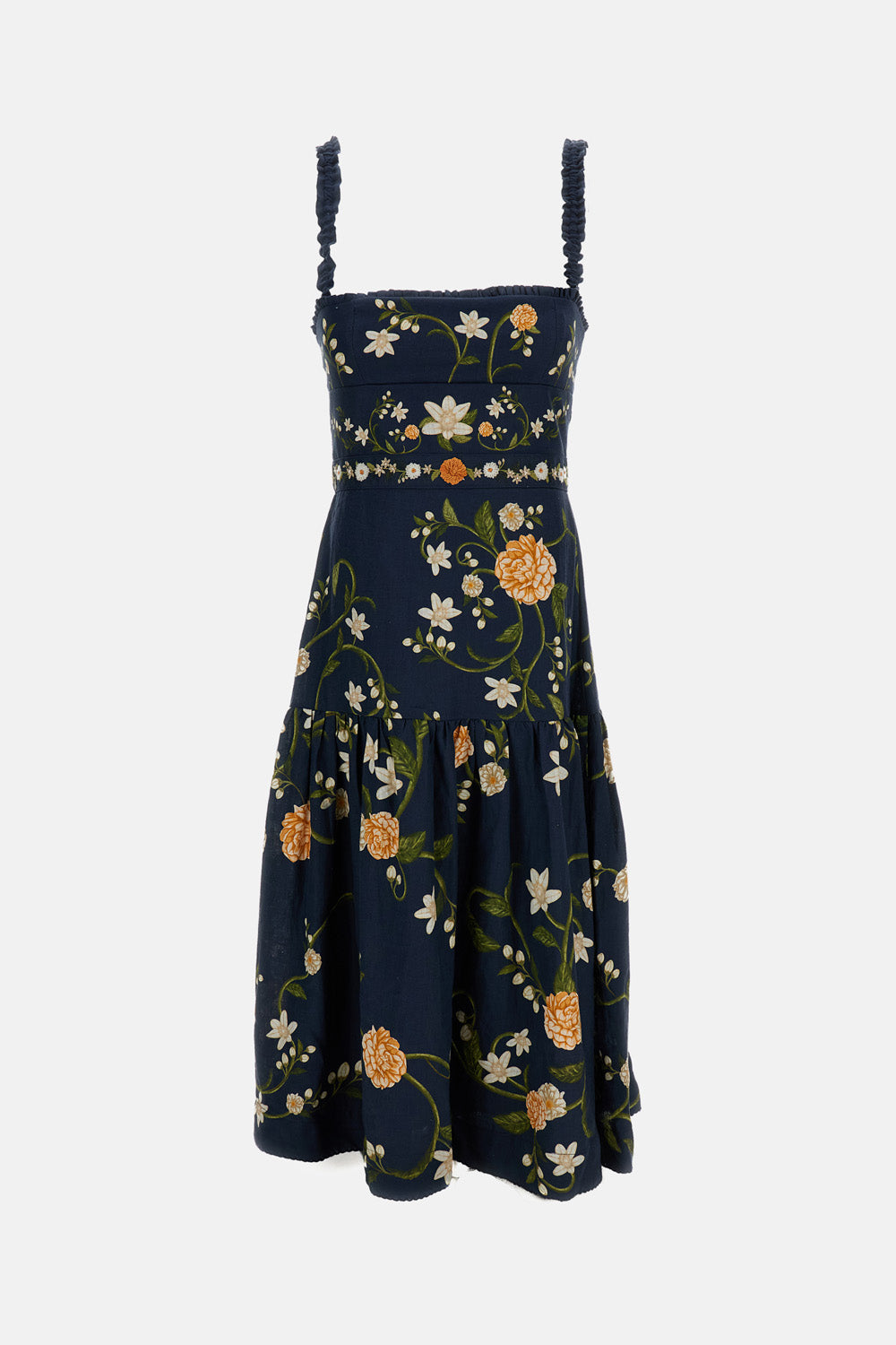 NISPERO VALLE MIDI DRESS