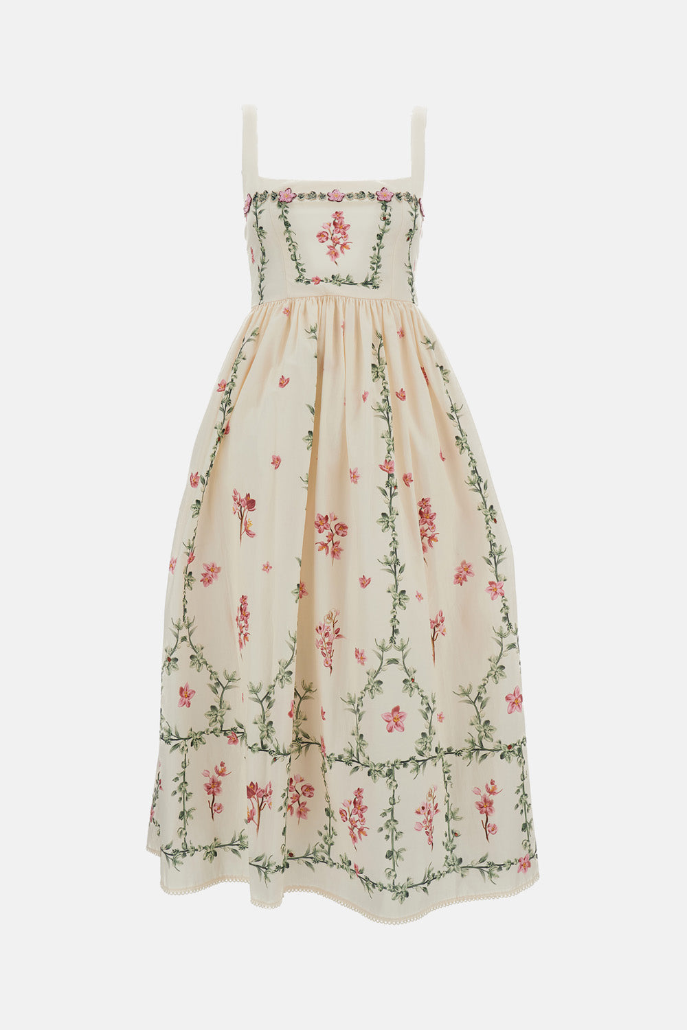 BARBARA MIDI CAUCA DRESS