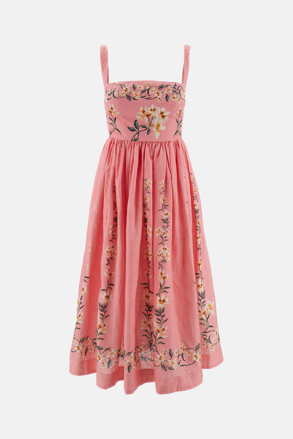 MIELERO PROMESA MIDI DRESS