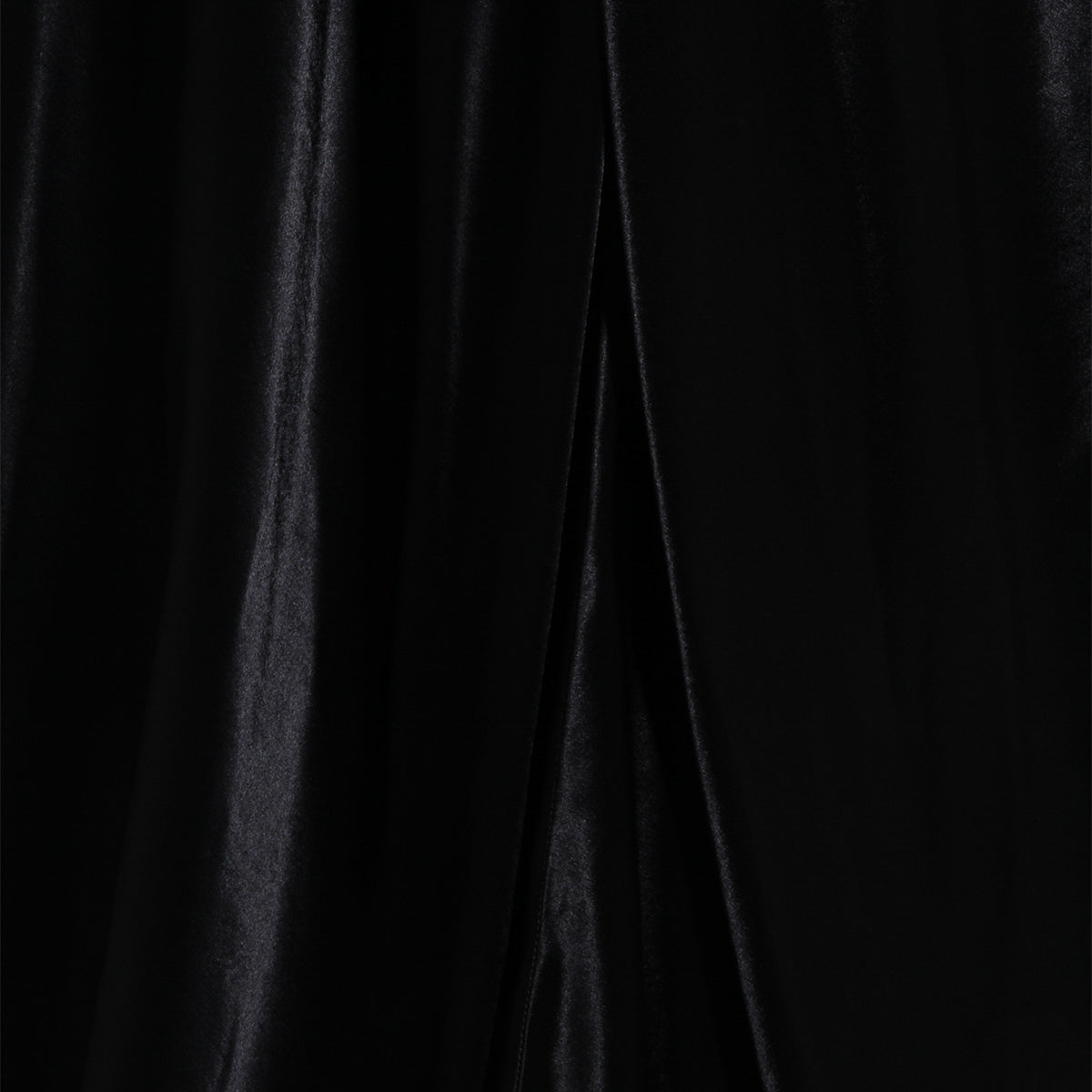 BLACK VISCOSE MAXI DRESS