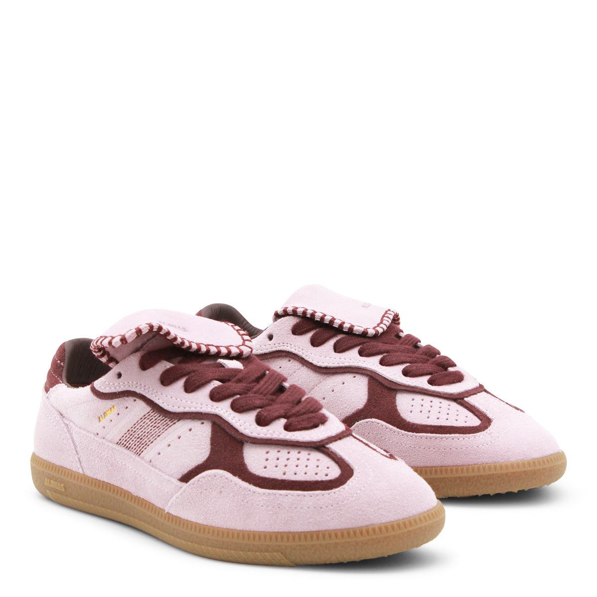 SUEDE PINK LEATHER SNEAKERS