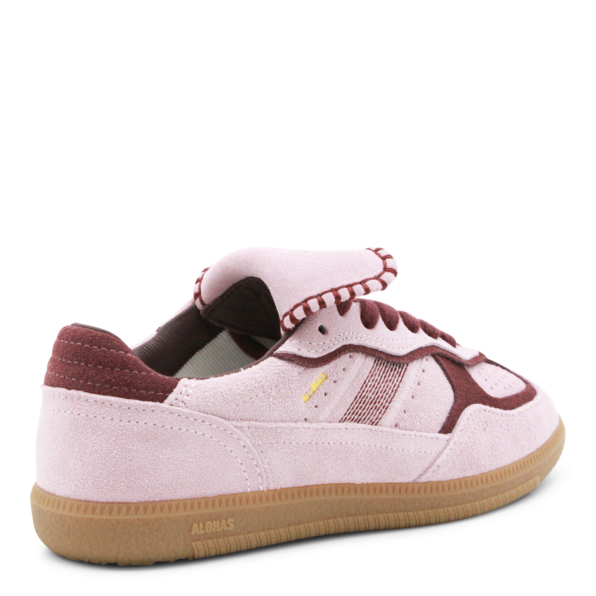 SUEDE PINK LEATHER SNEAKERS