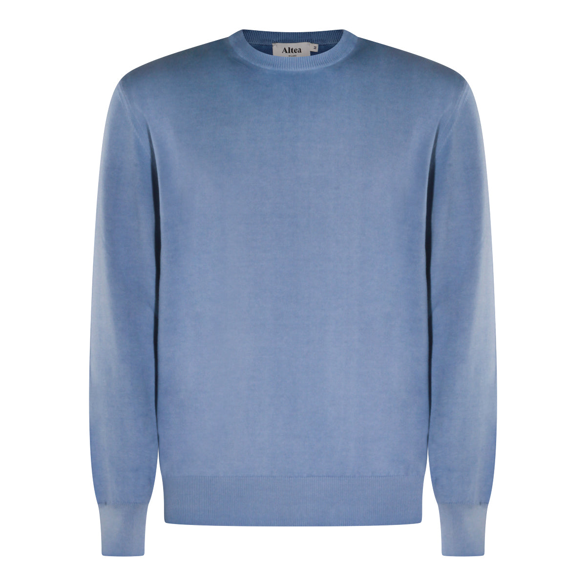 LIGHT BLUE COTTON KNITWEAR