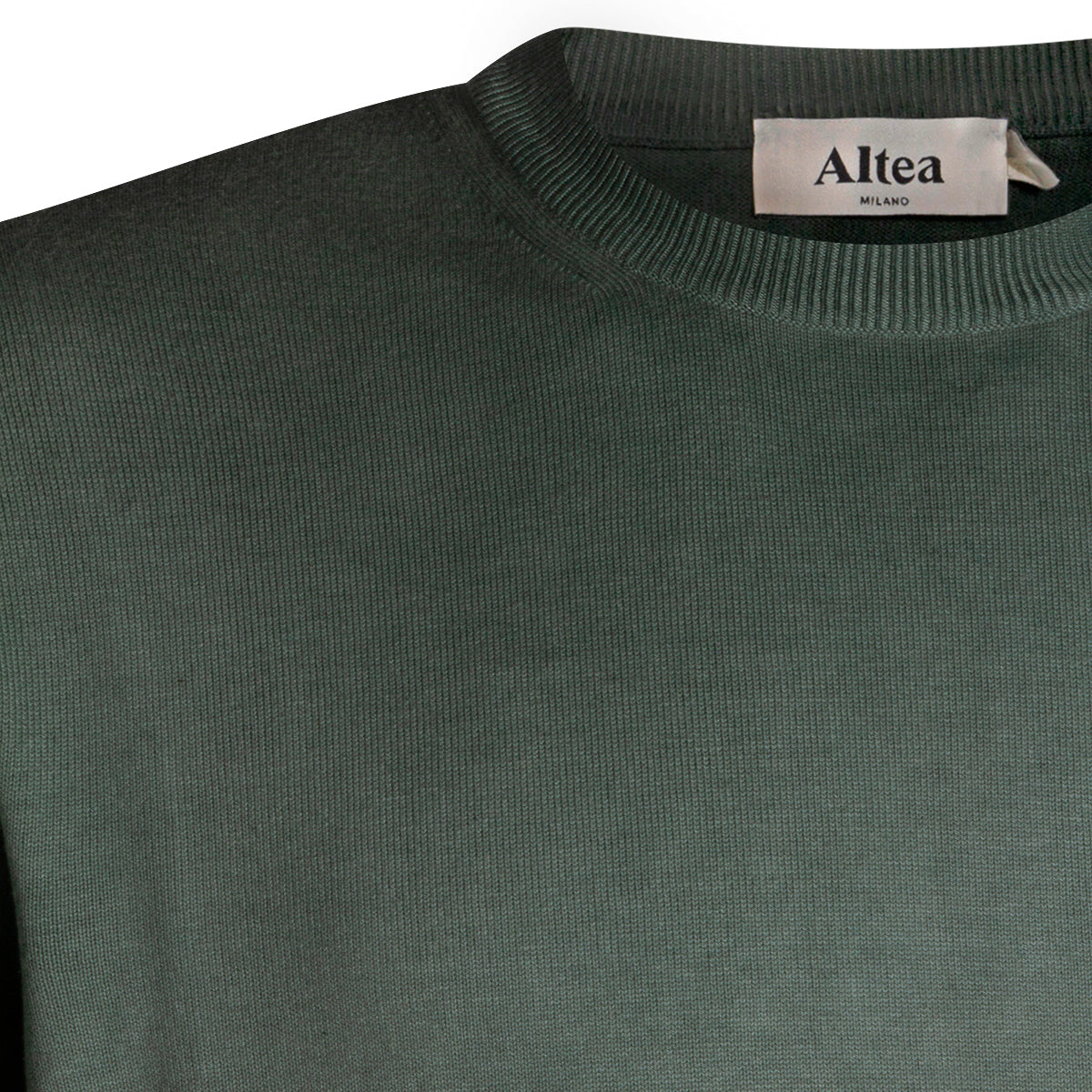 GREEN COTTON KNITWEAR