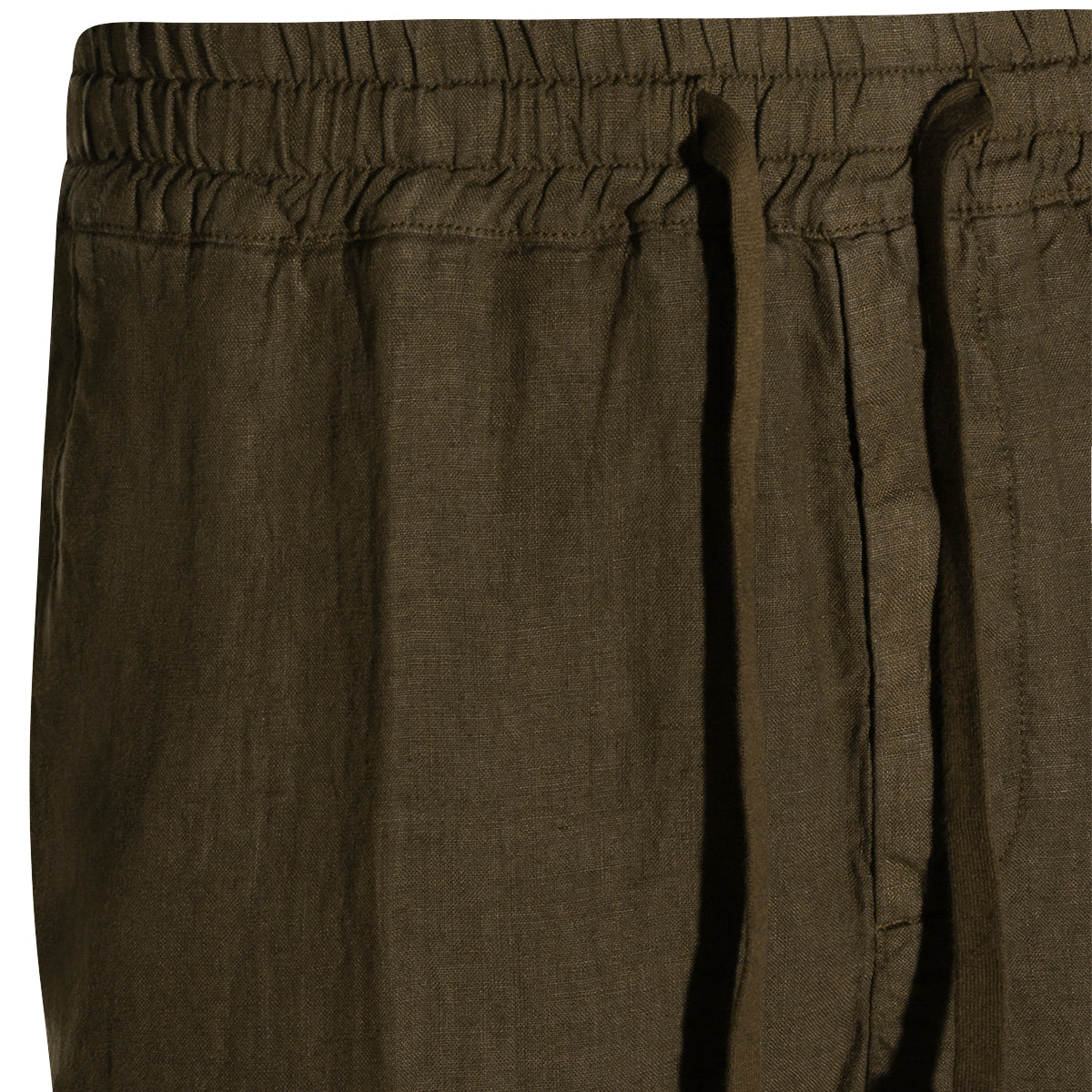 GREEN LINEN PANT