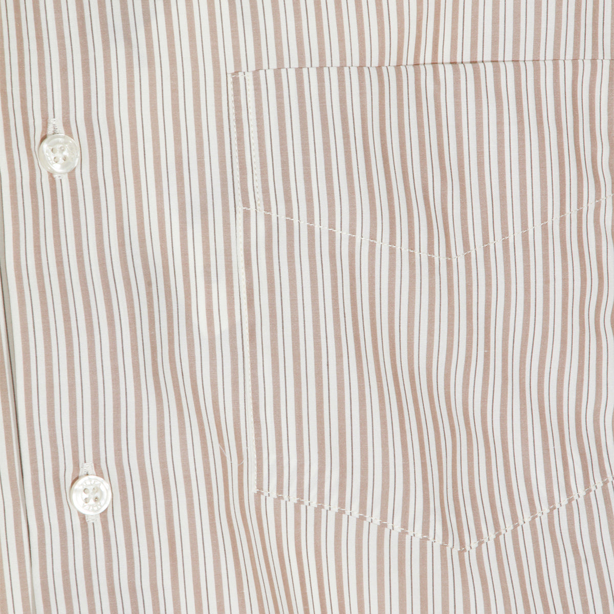 BEIGE AND WHITE SHIRT