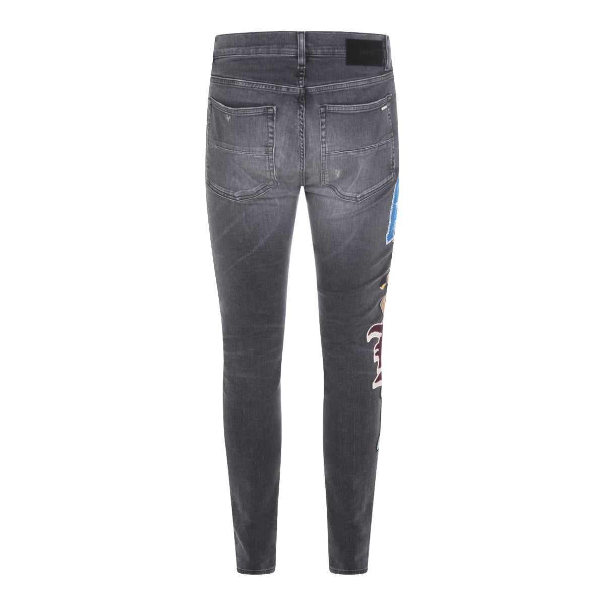 BLACK COTTON JEANS