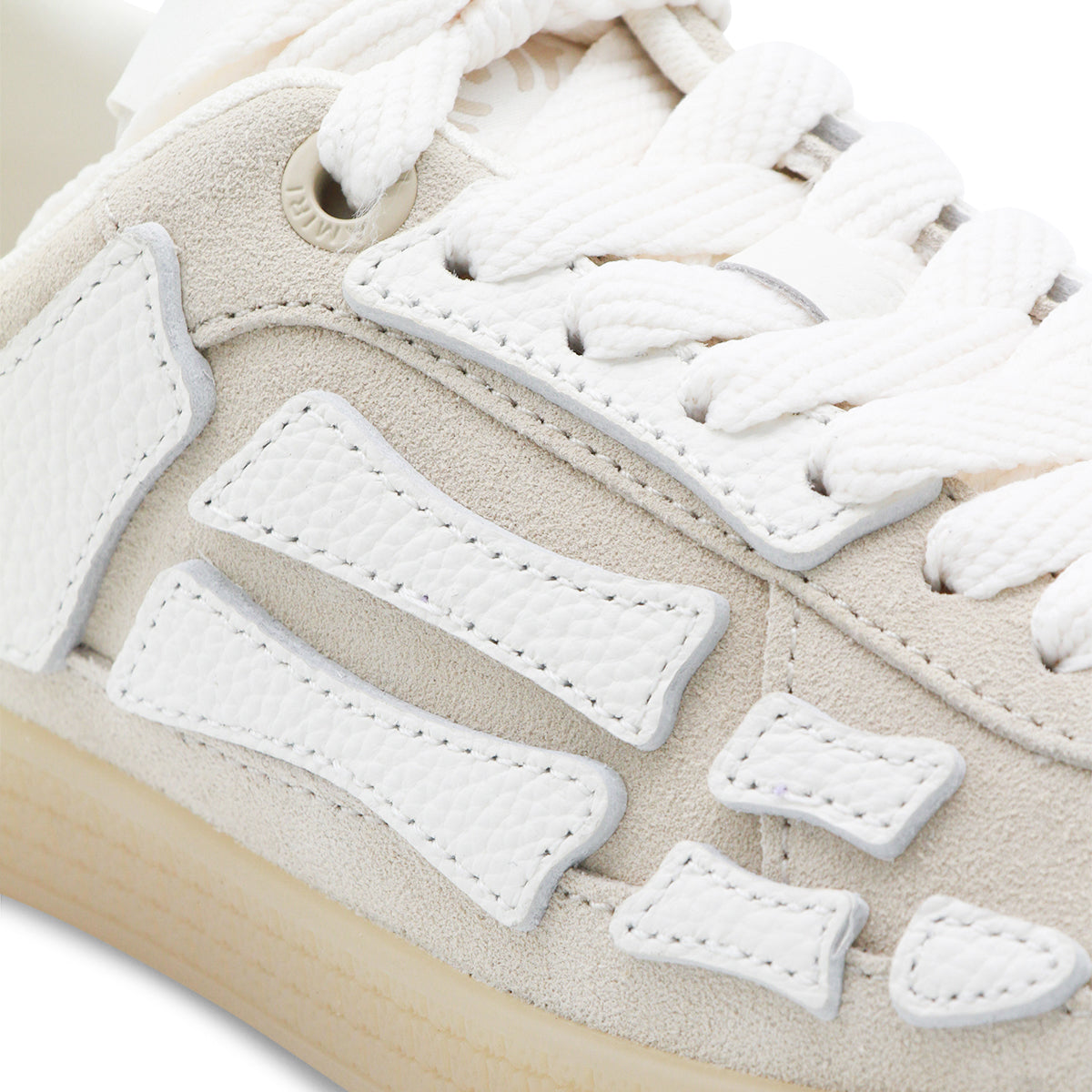 BEIGE LEATHER SNEAKERS