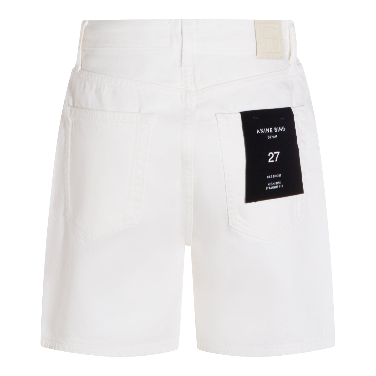 WHITE COTTON SHORTS