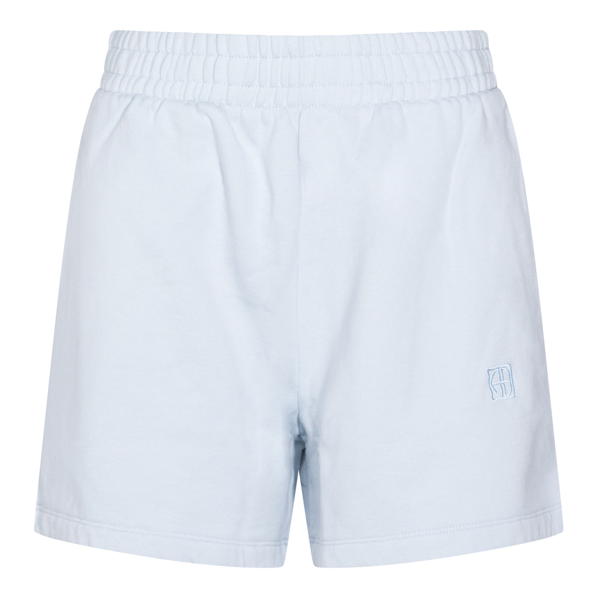 LIGHT BLUE COTTON SHORTS