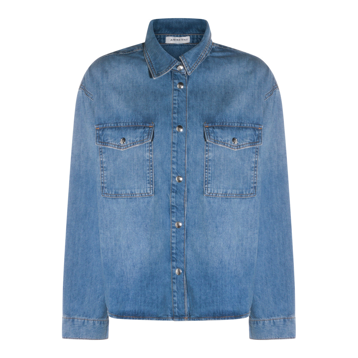 BLUE COTTON SHIRT