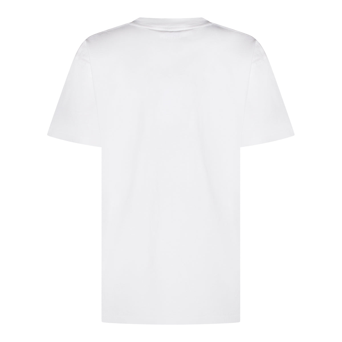 WHITE COTTON T-SHIRT