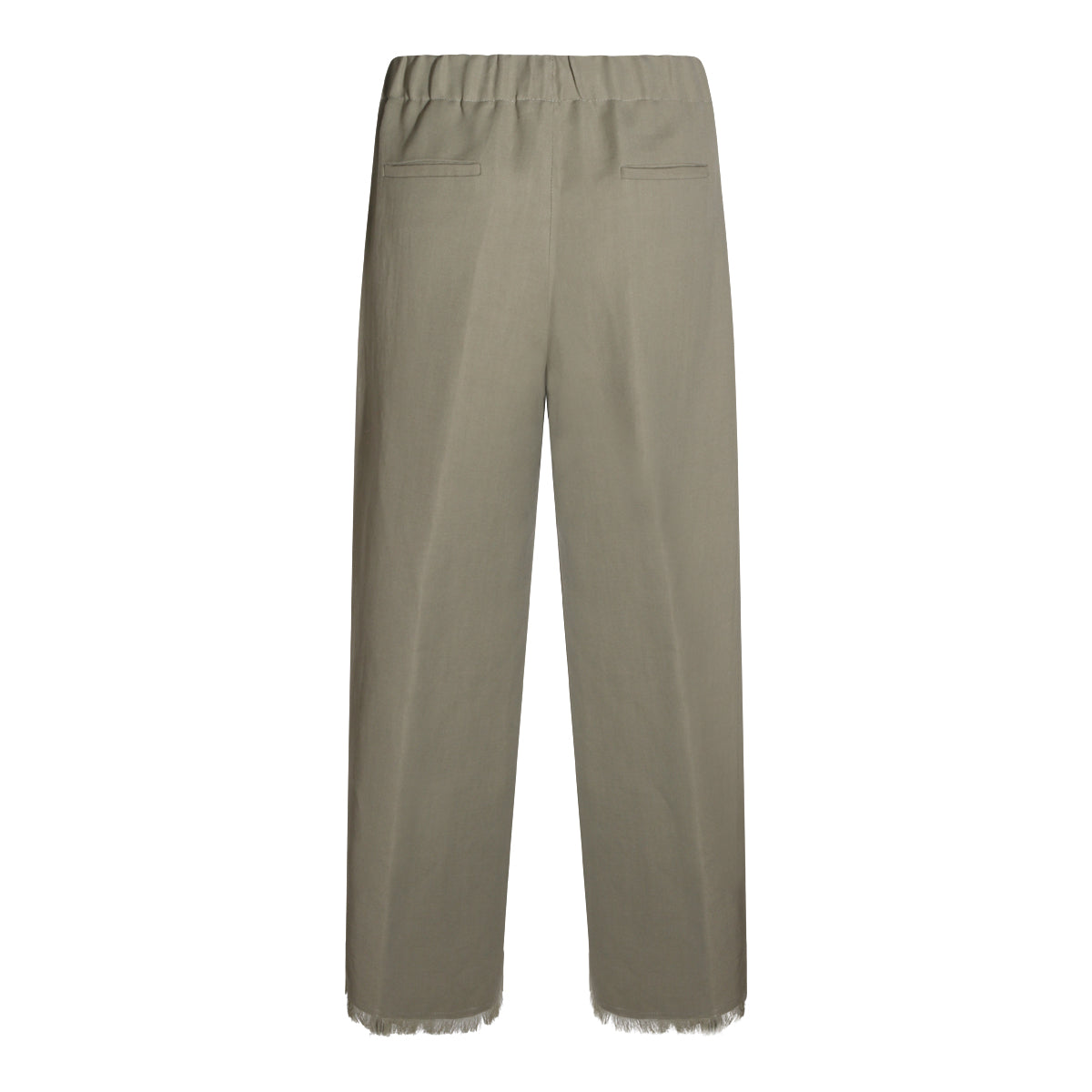 GREEN VISCOSE PANT