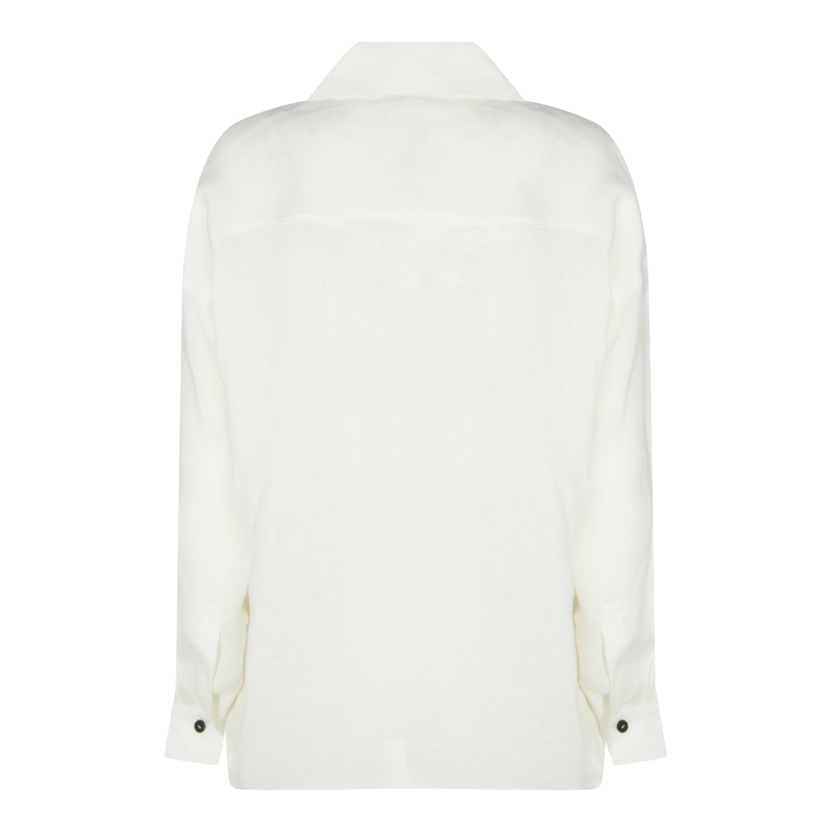 WHITE LINEN SHIRT