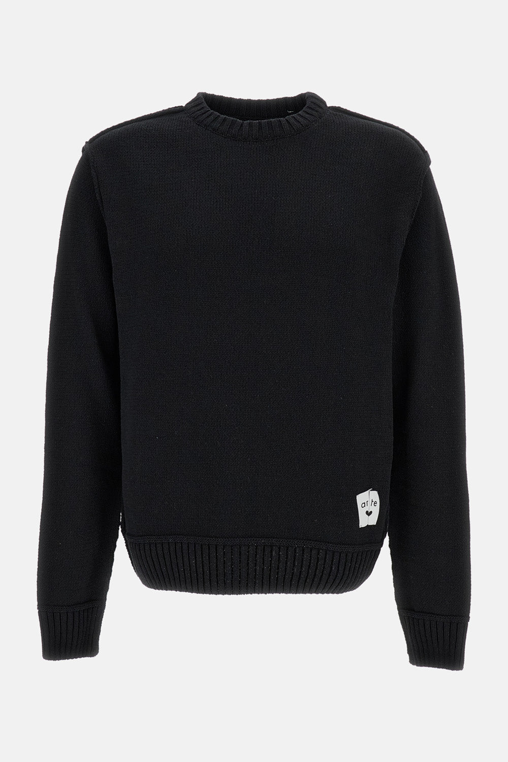 REVERSIBLE LABEL KNIT