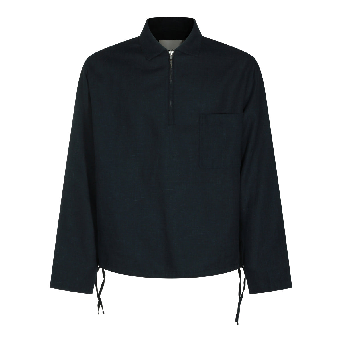 DARK BLUE COTTON SHIRT