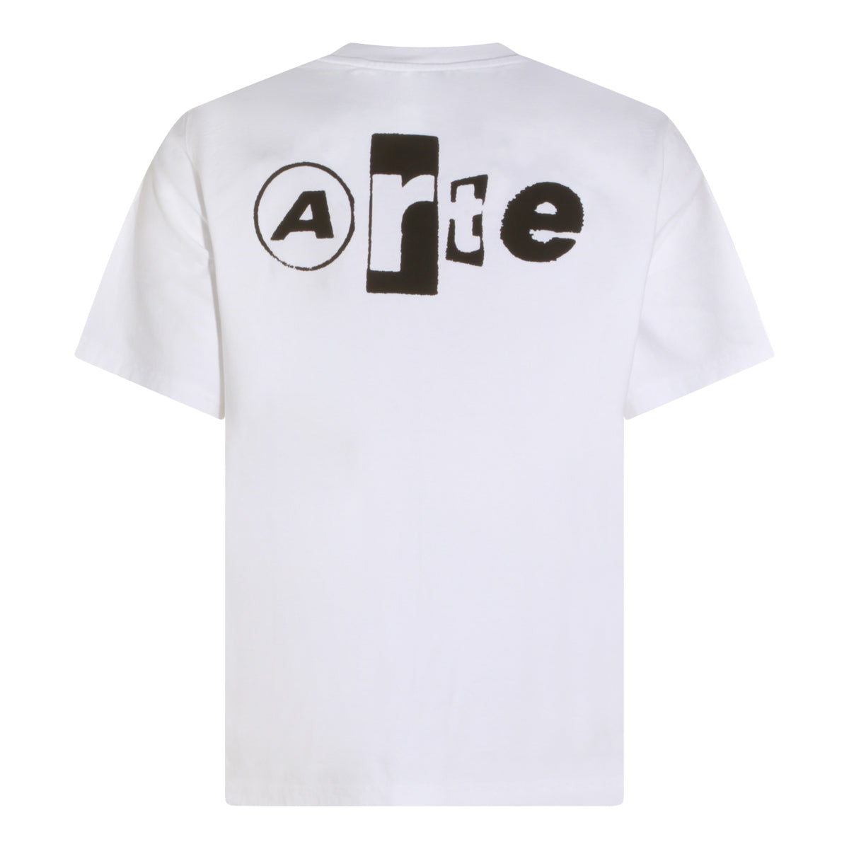 WHITE COTTON T-SHIRT