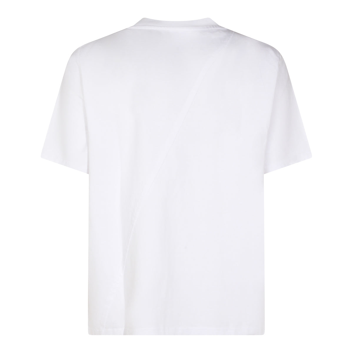 WHITE COTTON T-SHIRT