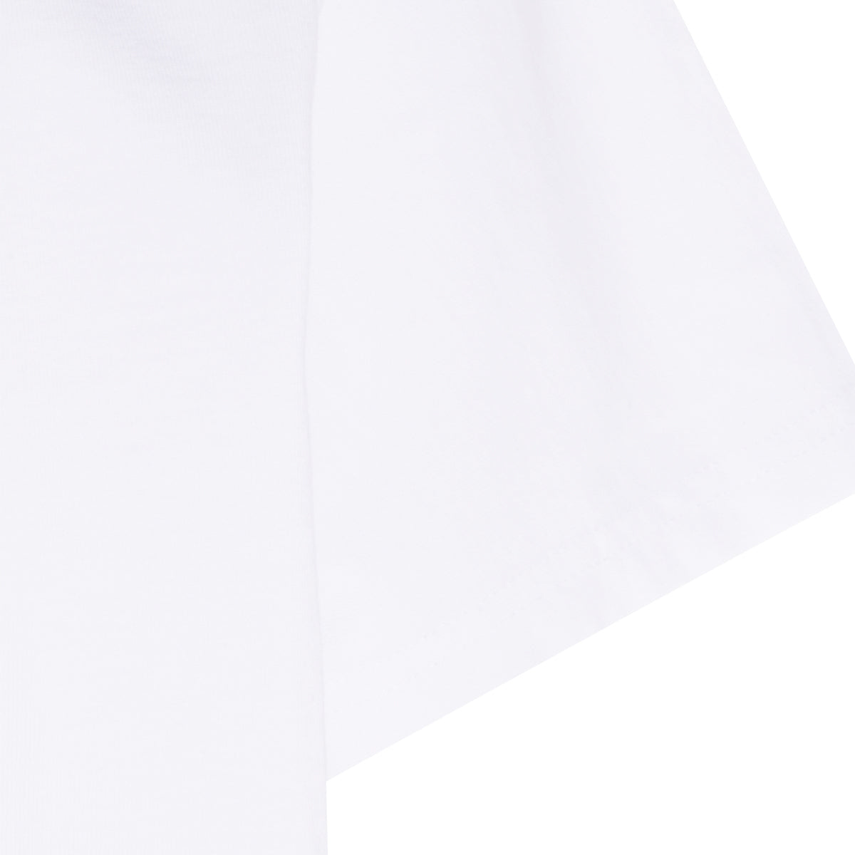 WHITE COTTON T-SHIRT
