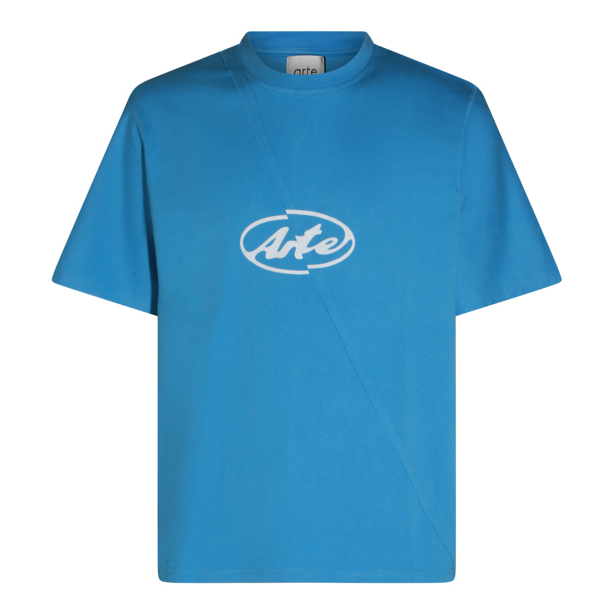 BLUE COTTON T-SHIRT