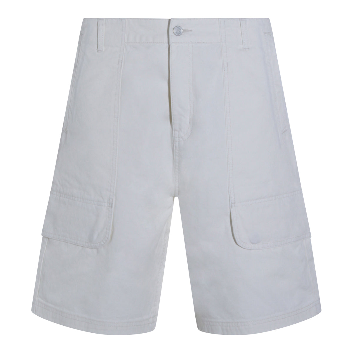 GREY COTTON SHORTS